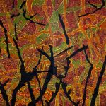 The forest, diptych, canvas painting by Jolanta Johnsson