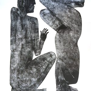 Lovers test, limited editions prints, figurative art, by Jolanta Johnsson